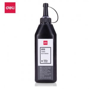 得力 deli DLH-F2612A 黑色瓶装墨粉(适用惠普1010 1012 1015 1020 3050 M1005 M1319f佳能2900/3000)  TJRRSFYJD01311527435562